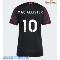 Camisa de time de futebol Liverpool Alexis Mac Allister #10 Replicas 3º Equipamento Feminina 2026-27 Manga Curta